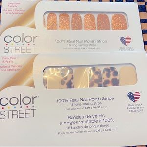 2 Brand New Color Street Packs Show and Shell, and Coming in Hot